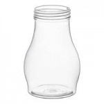 Vollrath 1414-02 Dripcut® 16 oz. Clear Polycarbonate Teardrop Syrup Server with Red Top Vollrath 1414-02 Dripcut® 16 oz. Clear Polycarbonate Teardrop Syrup Server with Red Top