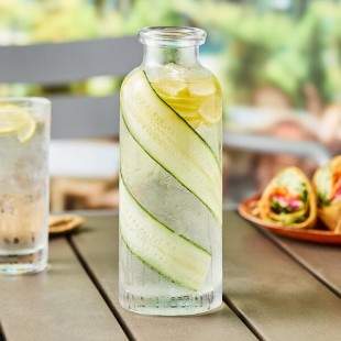 Acopa 40 oz. Clear Glass Water Bottle Acopa 40 oz. Clear Glass Water Bottle