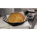 American Metalcraft FRUB18 Oval Black Birdnest Basket - 9