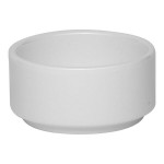 Ariane Prime 5 oz. Warm White Round Porcelain Butter Ramekin - 12/Case Ariane Prime 5 oz. Warm White Round Porcelain Butter Ramekin - 12/Case