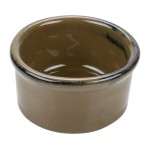 Tuxton GAJ-752 TuxTrendz Artisan Mojave 2.5 oz. China Ramekin - 24/Case