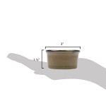 Tuxton GAJ-752 TuxTrendz Artisan Mojave 2.5 oz. China Ramekin - 24/Case