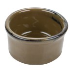Tuxton GAJ-752 TuxTrendz Artisan Mojave 2.5 oz. China Ramekin - 24/Case