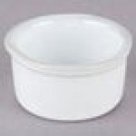 Tuxton GAJ-752 TuxTrendz Artisan Mojave 2.5 oz. China Ramekin - 24/Case