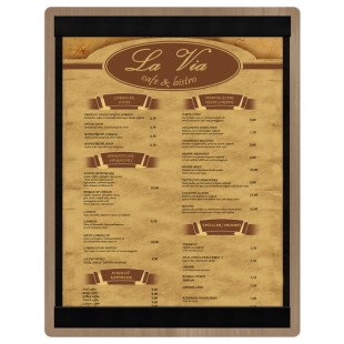 Menu Solutions WDSTR-C Weathered Walnut 8 1/2 Menu Solutions WDSTR-C Weathered Walnut 8 1/2
