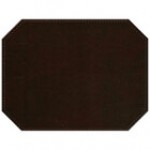 H. Risch, Inc. PLACEMATDXOCT-LTHBLACK Tuxedo Leather 16