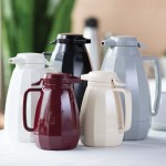Service Ideas New Generation 20.2 oz. White ABS Plastic Insulated Coffee Carafe / Server NG501WH Service Ideas New Generation 20.2 oz. White ABS Plastic Insulated Coffee Carafe / Server NG501WH