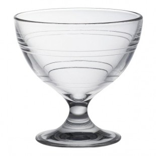 Duralex Gigogne 8.4 oz. Clear Glass Dessert Dish - 18/Case