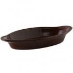 Tuxton BWN-120 12 oz. White Oval China Welsh Rarebit - 12/Case