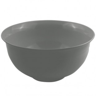 Bon Chef 9131 16 Qt. Platinum Gray Sandstone Finish Cast Aluminum Tulip Bowl Bon Chef 9131 16 Qt. Platinum Gray Sandstone Finish Cast Aluminum Tulip Bowl