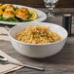 Libbey 840-355-010 Porcelana 60 oz. Bright White Porcelain Noodle Soup Bowl - 12/Case