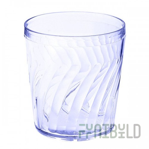 GET 2209-1-BL Tahiti 9 oz. Blue Customizable SAN Plastic Tumbler - 72/Case