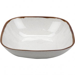 GET SB-182-RM Rustic Mill 5.7 Qt. Glazed Irregular Square Melamine Bowl - 3/Case GET SB-182-RM Rustic Mill 5.7 Qt. Glazed Irregular Square Melamine Bowl - 3/Case