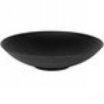 Elite Global Solutions Hermosa 86 oz. Matte Black Embossed Melamine Bowl B383120-B - 6/Case Elite Global Solutions Hermosa 86 oz. Matte Black Embossed Melamine Bowl B383120-B - 6/Case
