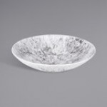 Elite Global Solutions Hermosa 86 oz. Matte Black Embossed Melamine Bowl B383120-B - 6/Case Elite Global Solutions Hermosa 86 oz. Matte Black Embossed Melamine Bowl B383120-B - 6/Case