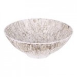 Elite Global Solutions Hermosa 86 oz. Matte Black Embossed Melamine Bowl B383120-B - 6/Case Elite Global Solutions Hermosa 86 oz. Matte Black Embossed Melamine Bowl B383120-B - 6/Case