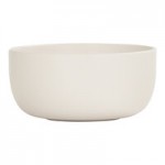 Cal-Mil Oslo 34 oz. Ivory Round Melamine Coupe Bowl - 6/Case