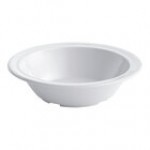 Acopa Foundations 12 oz. White Narrow Rim Melamine Bowl - 12/Case Acopa Foundations 12 oz. White Narrow Rim Melamine Bowl - 12/Case