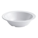 Acopa Foundations 12 oz. White Narrow Rim Melamine Bowl - 12/Case Acopa Foundations 12 oz. White Narrow Rim Melamine Bowl - 12/Case