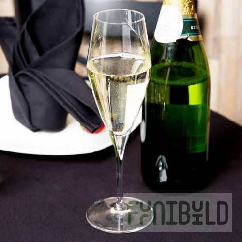 Spiegelau 4328029 Hybrid 9.5 oz. Flute Glass - 12/Case