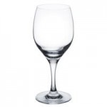 Libbey 3011-1178N Perception 14 oz. Wine Goblet with Pour Lines - 24/Case