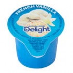 International Delight French Vanilla Single Serve Non-Dairy Creamer - 288/Case International Delight French Vanilla Single Serve Non-Dairy Creamer - 288/Case