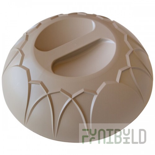 Dinex DX540031 Fenwick Latte Insulated Meal Delivery Dome for 9