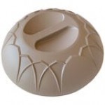 Dinex DX540031 Fenwick Latte Insulated Meal Delivery Dome for 9