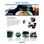 Dinex DX540031 Fenwick Latte Insulated Meal Delivery Dome for 9