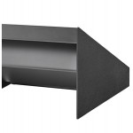 ServSense Black 12-Section Countertop Condiment Organizer - 16