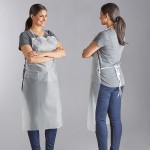 Choice Clear 8 Mil Light Weight Vinyl Dishwasher Apron - 40