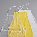 Choice Clear 8 Mil Light Weight Vinyl Dishwasher Apron - 40