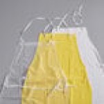 Choice Clear 8 Mil Light Weight Vinyl Dishwasher Apron - 40