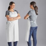 Choice Clear 8 Mil Light Weight Vinyl Dishwasher Apron - 40