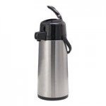Service Ideas Eco-Air® Slim 3 Liter Stainless Steel Lined Airpot with Push Button SECA30S Service Ideas Eco-Air® Slim 3 Liter Stainless Steel Lined Airpot with Push Button SECA30S