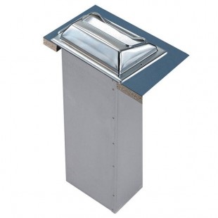 San Jamar H2001XC In-Counter Fullfold Napkin Dispenser - Chrome