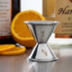 American Metalcraft J206 0.75 oz. & 1 oz. Stainless Steel Jigger