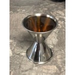 American Metalcraft J206 0.75 oz. & 1 oz. Stainless Steel Jigger