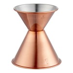 Acopa 1 oz. & 2 oz. Copper Classic Jigger Acopa 1 oz. & 2 oz. Copper Classic Jigger