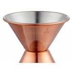 Acopa 1 oz. & 2 oz. Copper Classic Jigger Acopa 1 oz. & 2 oz. Copper Classic Jigger