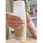 San Jamar EZ-KLEEN® 20 oz. Sauce Bottle with Large Valve 857320L San Jamar EZ-KLEEN® 20 oz. Sauce Bottle with Large Valve 857320L