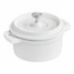 Valor 6 Qt. Arctic White Enameled Cast Iron Dutch Oven