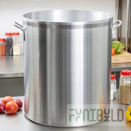 Vollrath 68700 Wear-Ever Classic Select 120 Qt. Heavy Duty Aluminum Stock Pot
