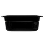 Vollrath 9092420 Super Pan® 1/9 Size Black High Heat Plastic Food Pan - 2 1/2 Vollrath 9092420 Super Pan® 1/9 Size Black High Heat Plastic Food Pan - 2 1/2
