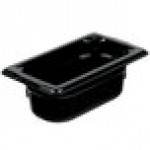 Vollrath 9092420 Super Pan® 1/9 Size Black High Heat Plastic Food Pan - 2 1/2 Vollrath 9092420 Super Pan® 1/9 Size Black High Heat Plastic Food Pan - 2 1/2