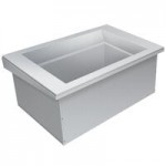 Hatco IWB-S4SLANT Four Pan Slanted Ice Cooled Slim Drop-In Cold Food Well Hatco IWB-S4SLANT Four Pan Slanted Ice Cooled Slim Drop-In Cold Food Well