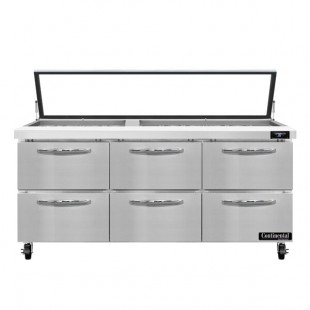 Continental Refrigerator SW72N30M-HGL-D 72 Continental Refrigerator SW72N30M-HGL-D 72