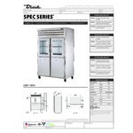 True STG2R-2HG/2HS-HC Spec Series 52 5/8