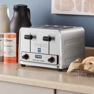Waring WCT800RC Heavy Duty 4 Slice Commercial Toaster 120V