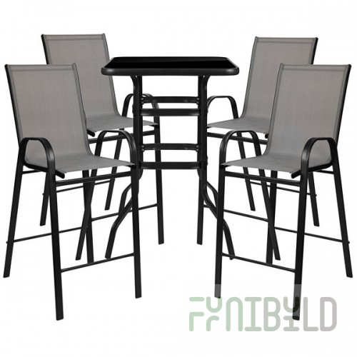 Flash Furniture TLH-073H092H4-GR-GG 27 1/2